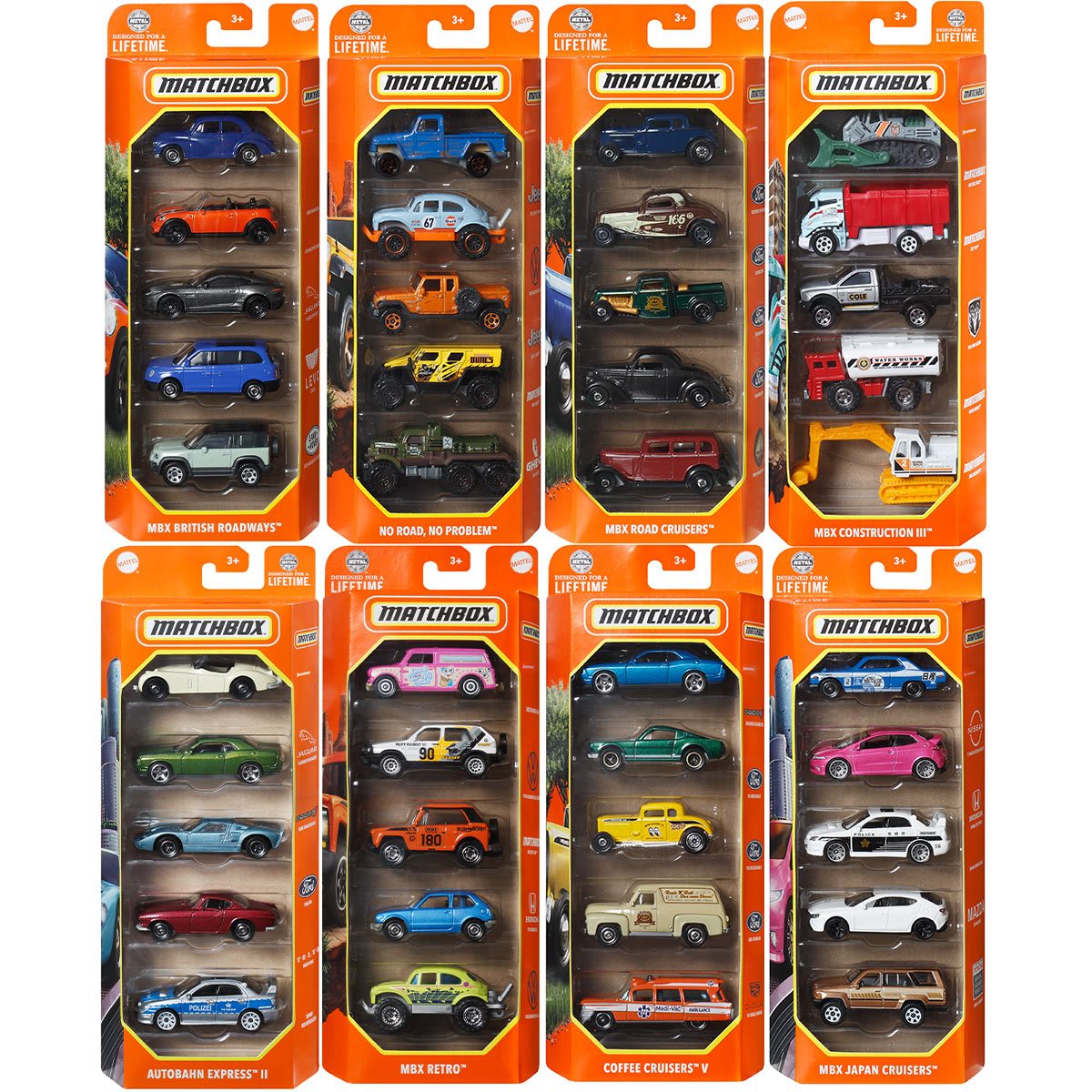 Matchbox car pack online