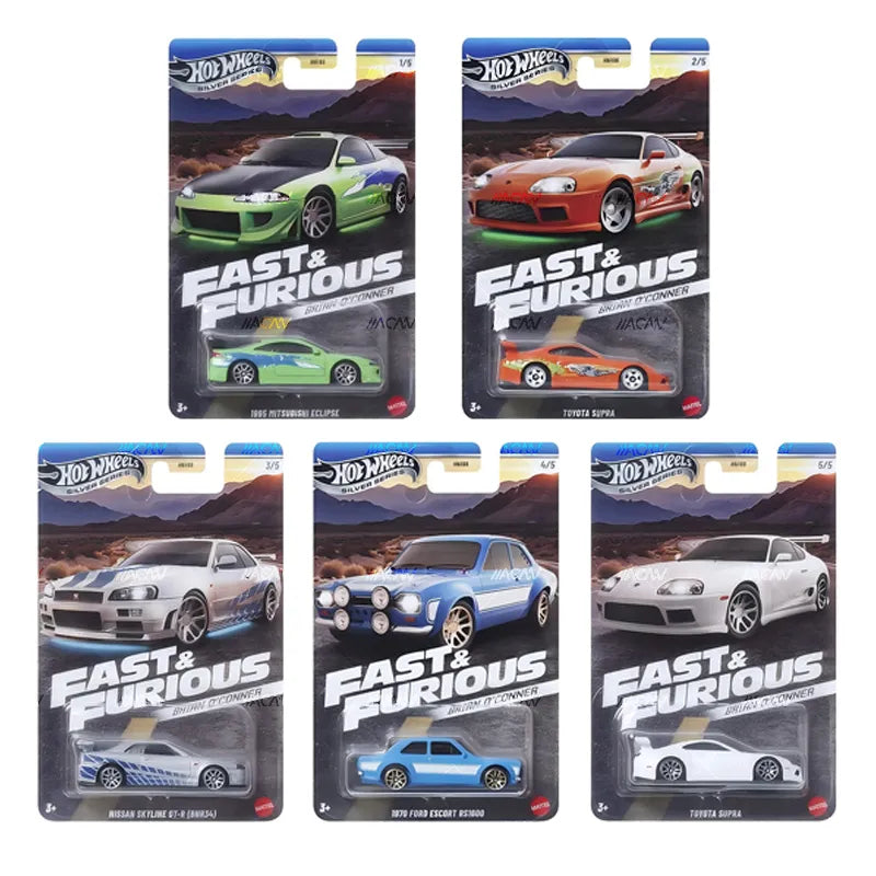 Hot Wheels Fast Furious Themed Assortment 2025 Mix 1H Brian O Conn Hot Match Collectables