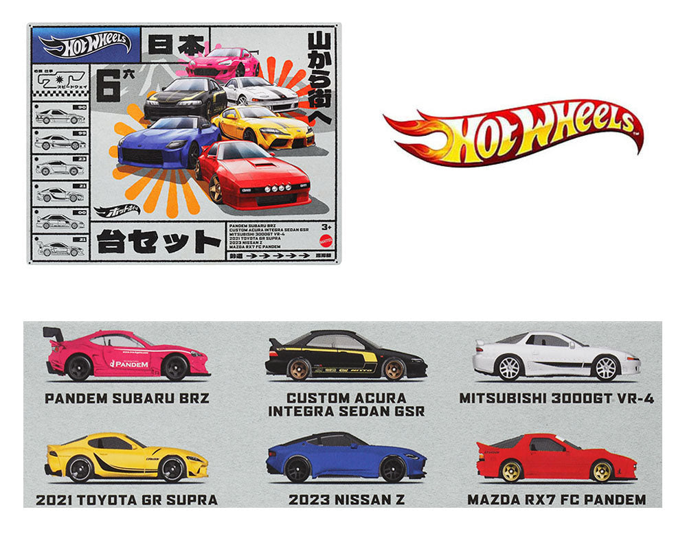 toys - Featured Products - 2023 Hot Wheels European Car Culture 6 car set