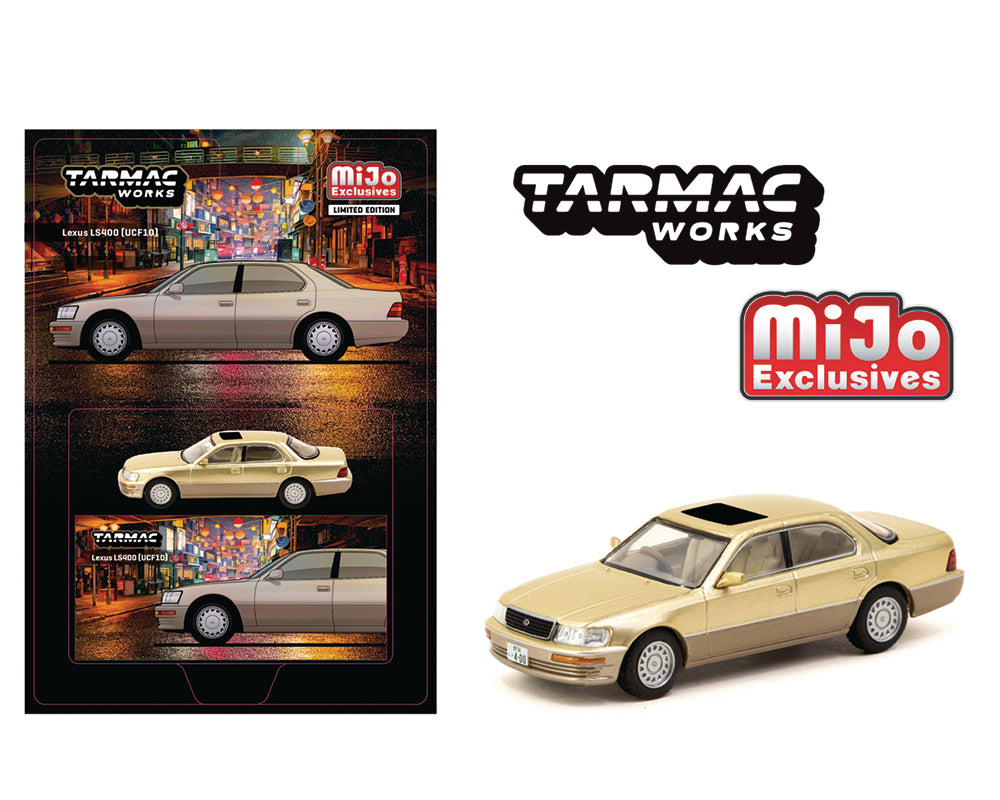 Tarmac Works 1:64 Lexus LS400 – Champagne Beige Metallic – Global 64 – Hot  Match Collectables