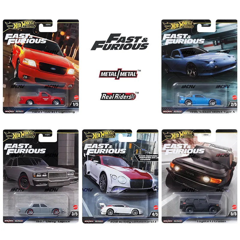 Hot Wheels purchases Fast and Furious Original Fast Complete Set of 5