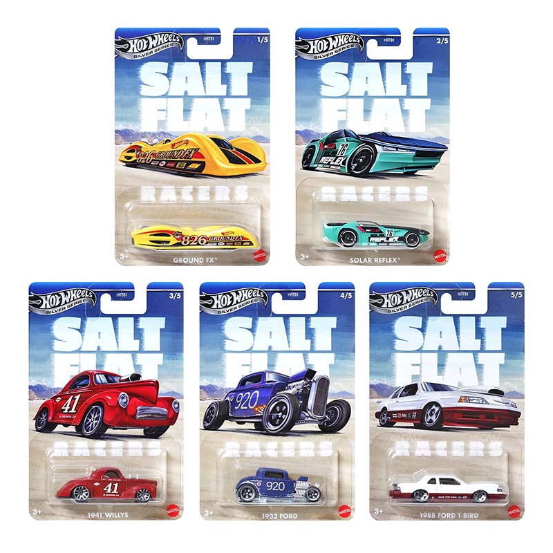 Hot Wheels Silver Series 2025 Salt Flat Racer Vintage Mix 1C