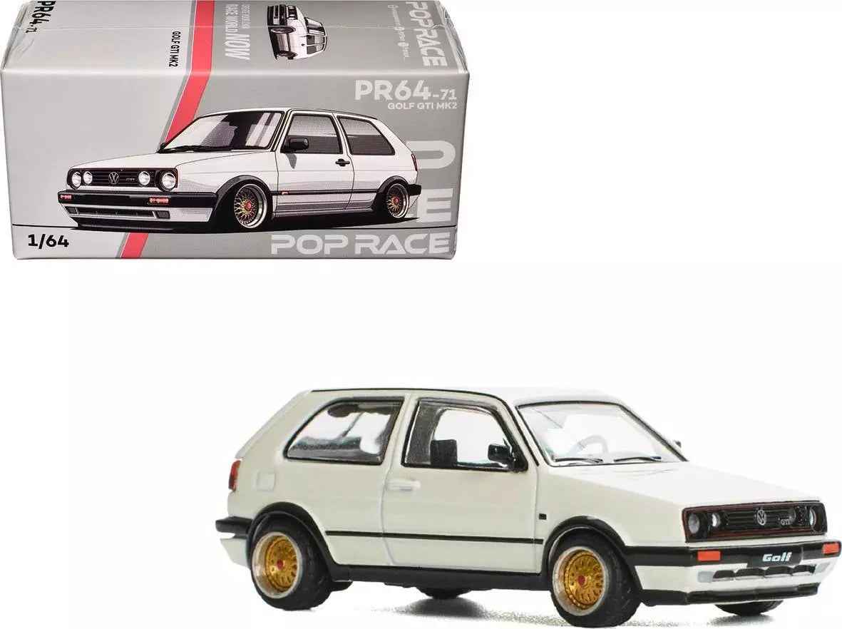 Pop Race Golf GTI Mk2 White – Hot Match Collectables