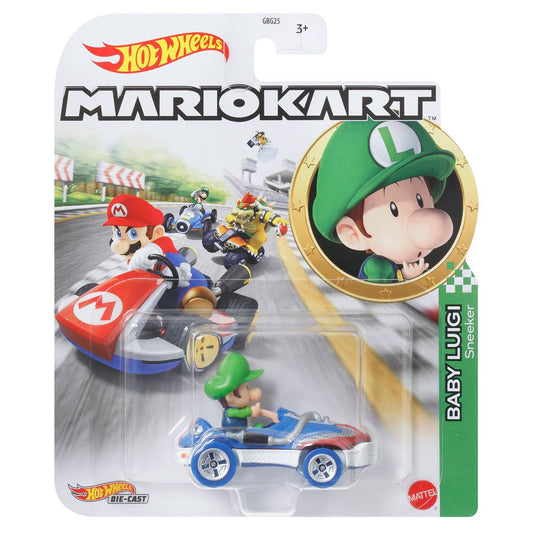 Mario Kart Hot Wheels 2024 Mix 5 Vehicle (L)