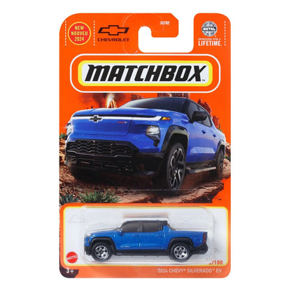 Matchbox Car Collection 2024 Mix 12M Vehicles Long Card