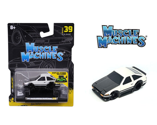 Muscle Machines 1:64 1983-85 Toyota Sprinter Trueno (AE86) Limited Edition – White