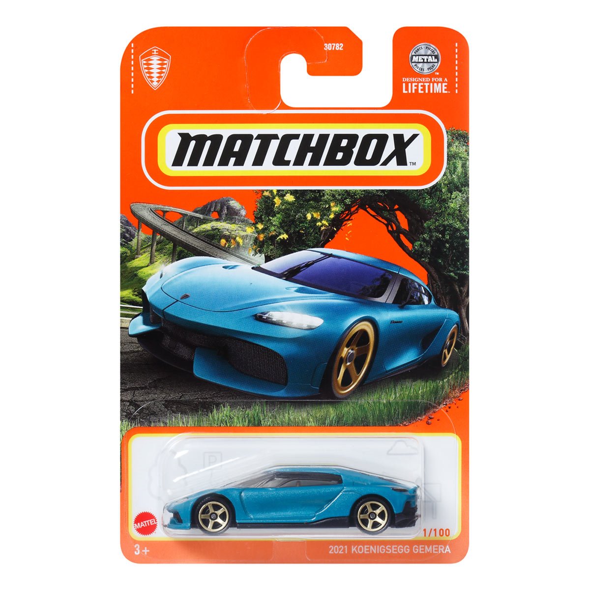 Matchbox Car Collection 2024 Mix 12M Vehicles Long Card