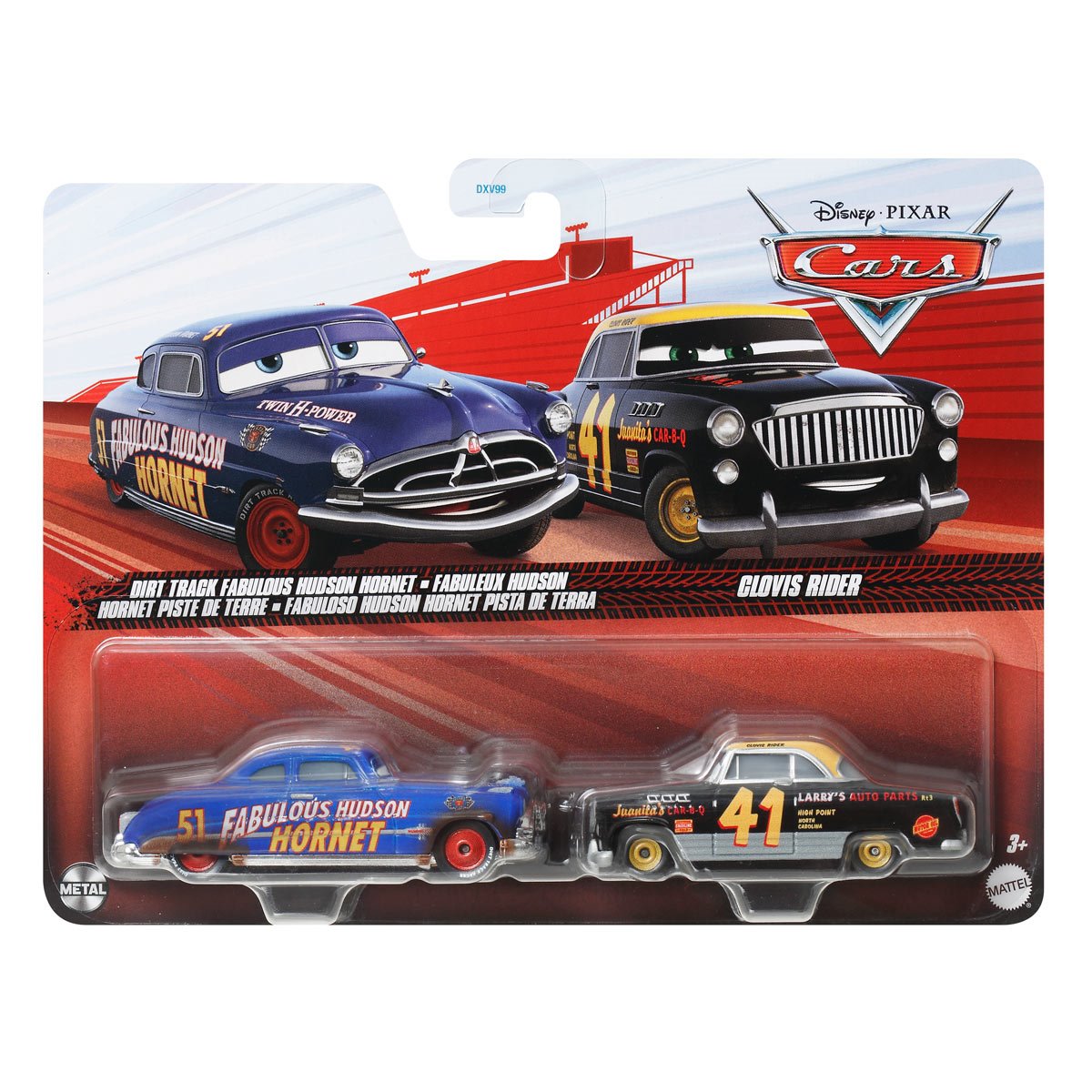 Cars Character Car Vehicle 2-Pack 2025 Mix 2B