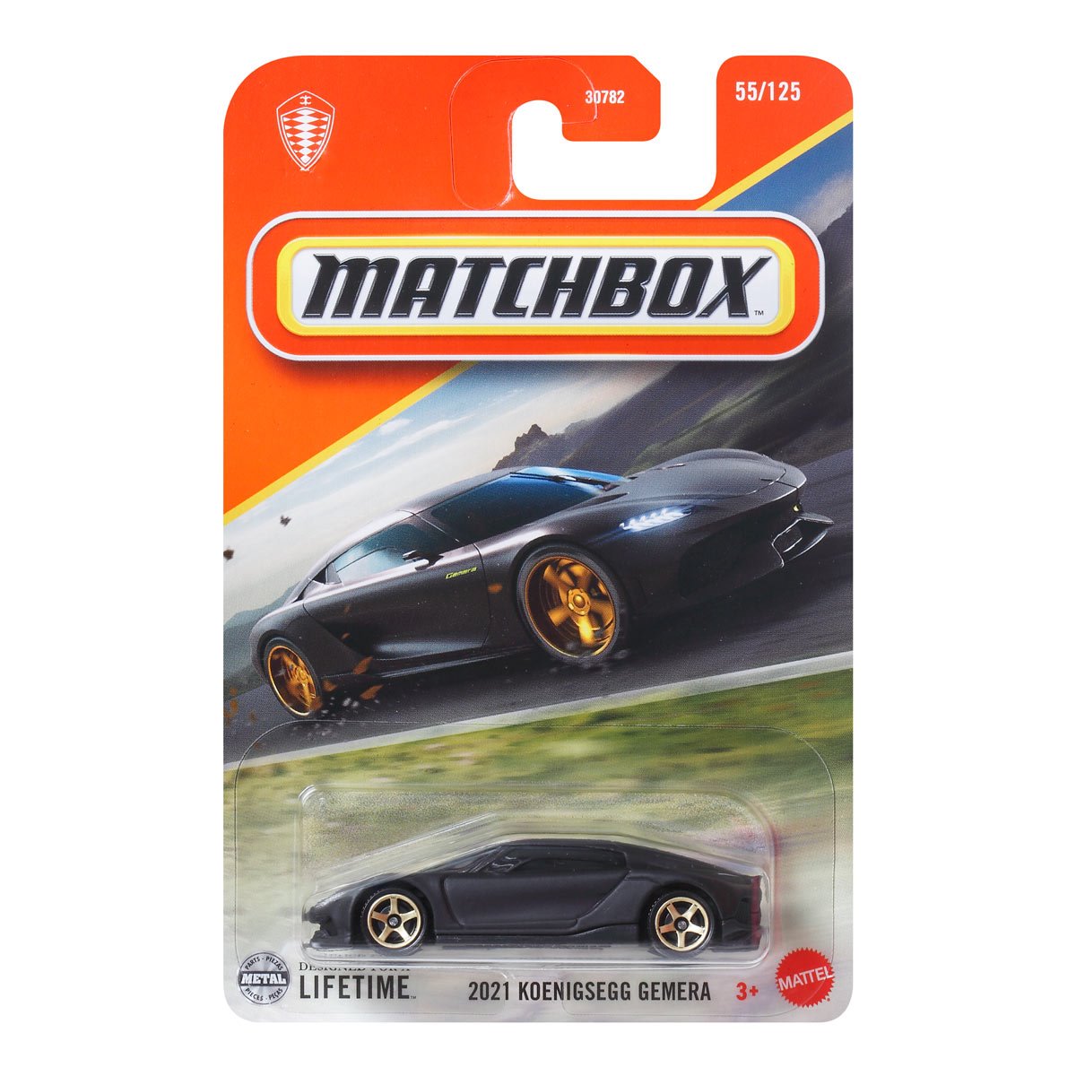 Matchbox Car Collection 2025 Mix 3C Long Card