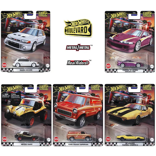 Hot Wheels Boulevard 2024 - Mix 4 / Y Case