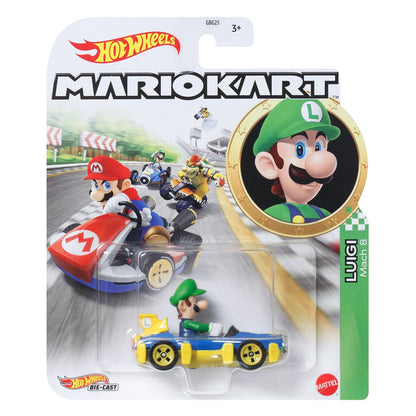 Mario Kart Hot Wheels 2024 Mix 1 Vehicle (G)