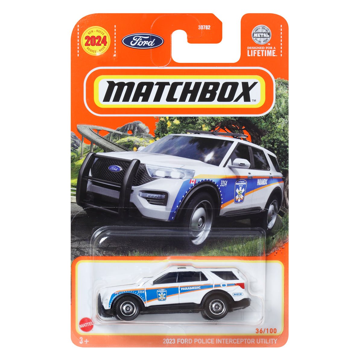 Matchbox Car Collection 2024 Mix 6F Long Card