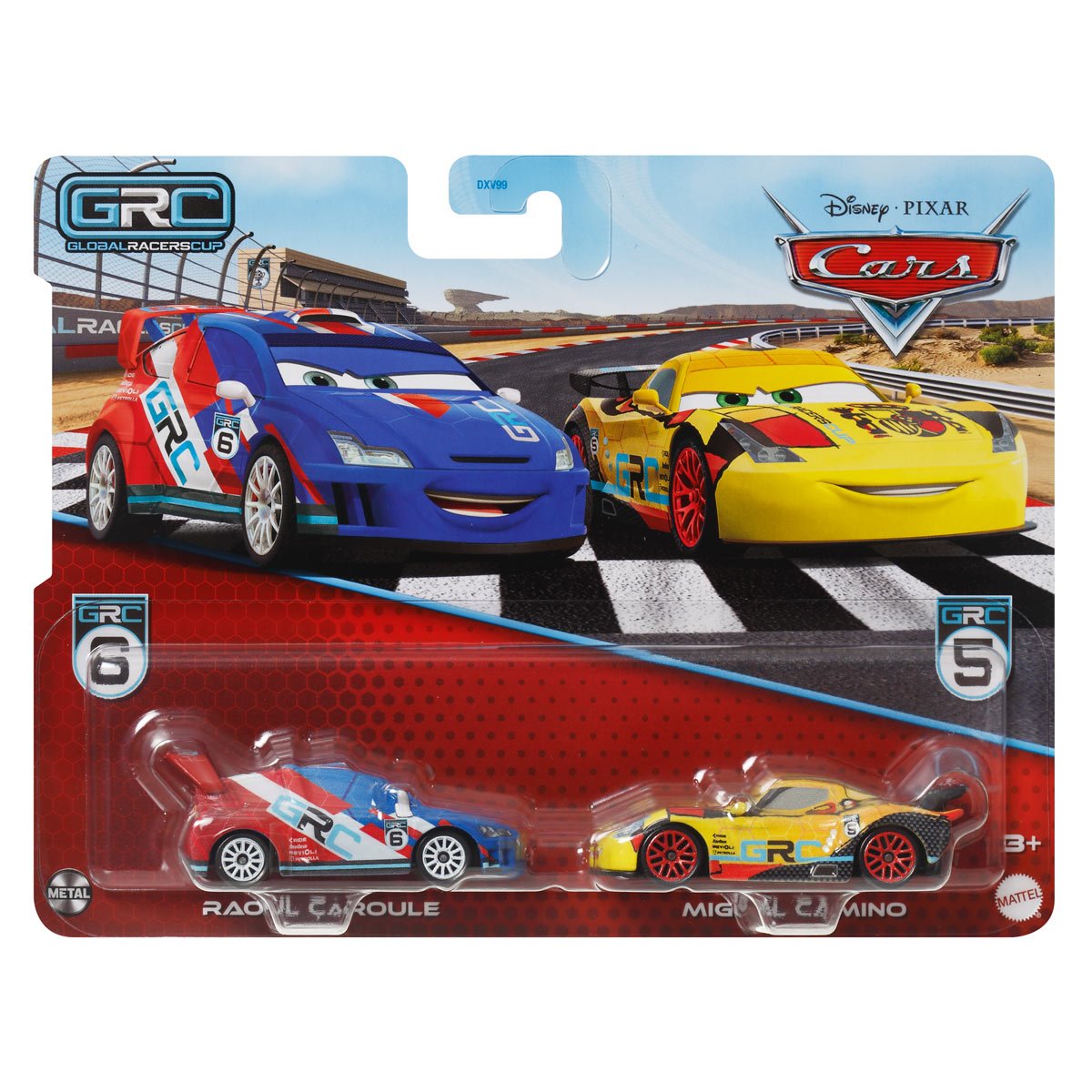 Cars Character Car Vehicle 2-Pack 2025 Mix 1A