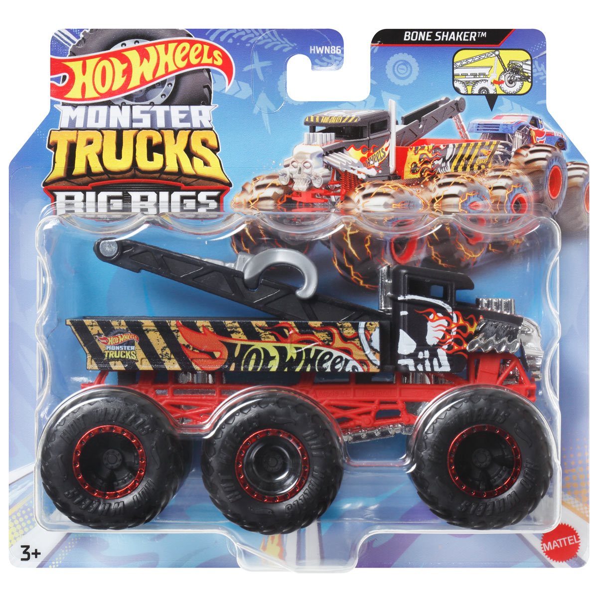 Hot Wheels Monster Trucks Bone Shaker 1:64 Scale
