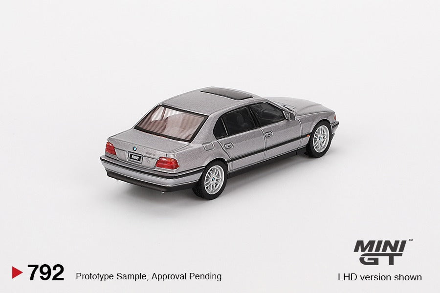 Mini GT BMW 750iL Aspen Silver Metallic E38 (Blister) – Hot Match  Collectables