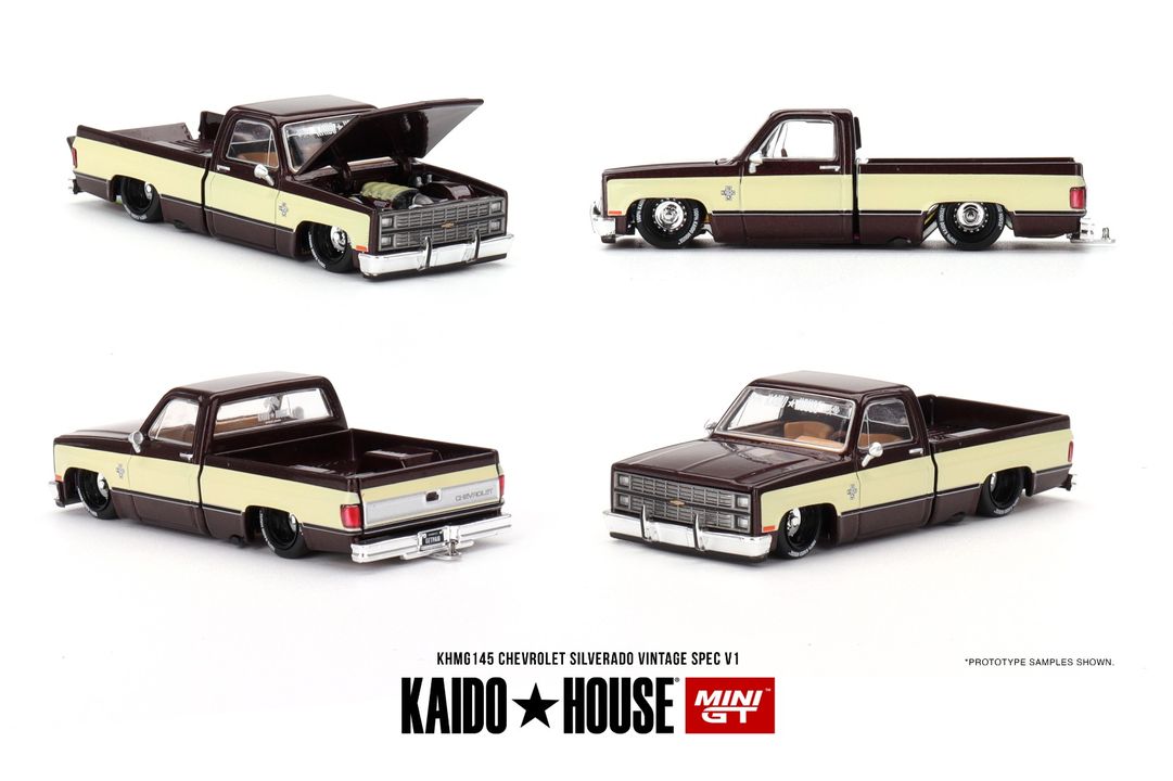 Kaido House x Mini GT Chevrolet Silverado Vintage Spec V1