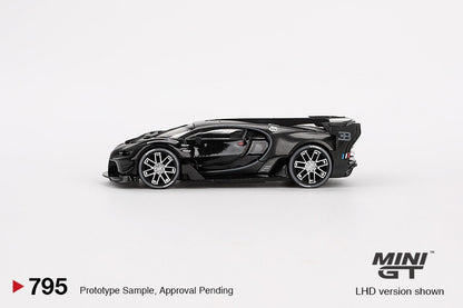 Mini GT Bugatti Vision Gran Turismo Black