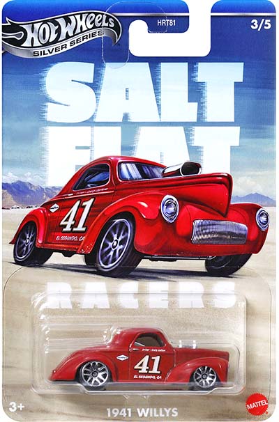 Hot Wheels Silver Series 2025 - Salt Flat Racer - Vintage Mix 1C