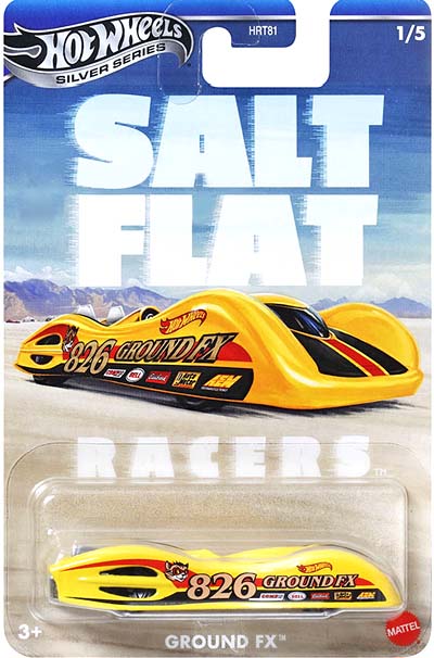 Hot Wheels Silver Series 2025 - Salt Flat Racer - Vintage Mix 1C