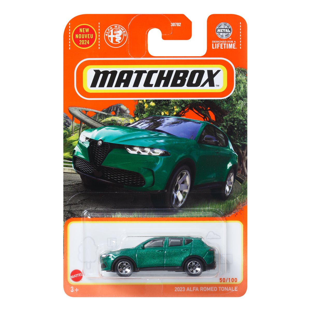 Matchbox Car Collection 2024 Mix 12M Vehicles Long Card