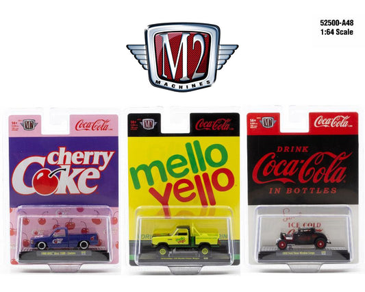 M2 Machines 1:64 Coca-Cola 2024 Release A48 Assortment