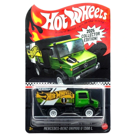 Hot Wheels 2025 Collector Edition - Mail In - Mercedes-Benz Unimog U 1300 L RLC