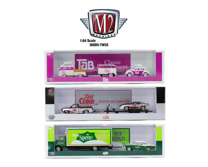 M2 Machines 1:64 Auto-Haulers Coca-Cola Release TW26