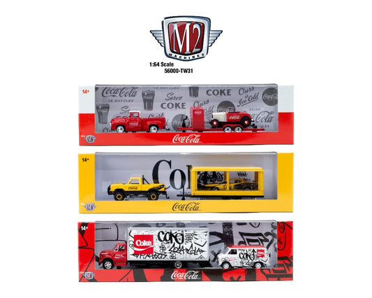 M2 Machines 1:64 Auto-Haulers Coca-Cola Release TW31