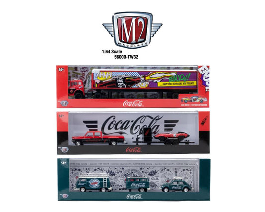 M2 Machines 1:64 Auto-Haulers Coca-Cola Release TW32