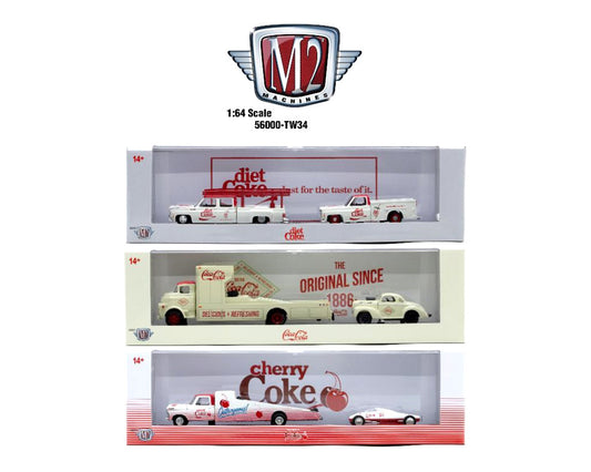 M2 Machines 1:64 Auto-Haulers Coca-Cola Release TW34