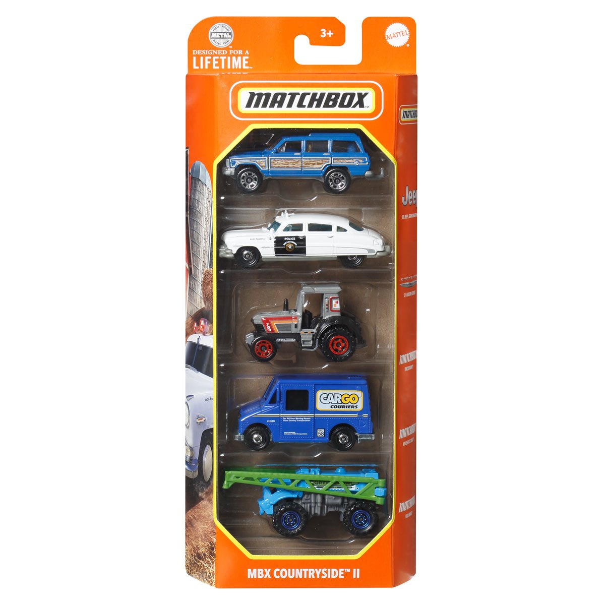 Matchbox Car Collection 5 Pack 2024 Mix 2 V Hot Match Collectables