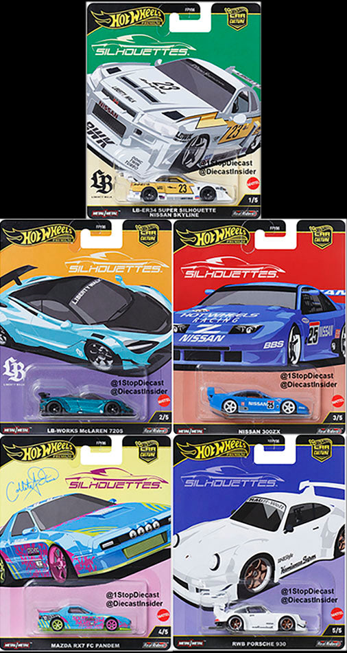 Hot Wheels Car Culture 2025 Mix 2G - Silhouettes