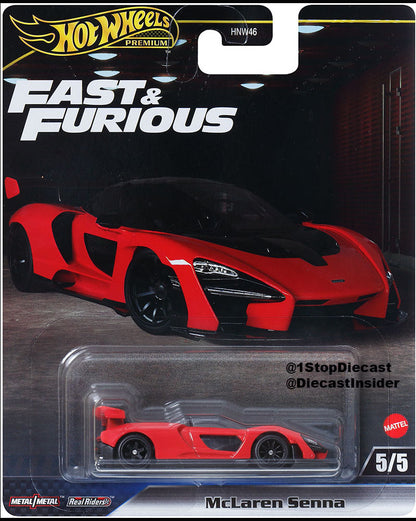 Hot Wheels Premium 2024 Fast & Furious - Mix 5 (J)