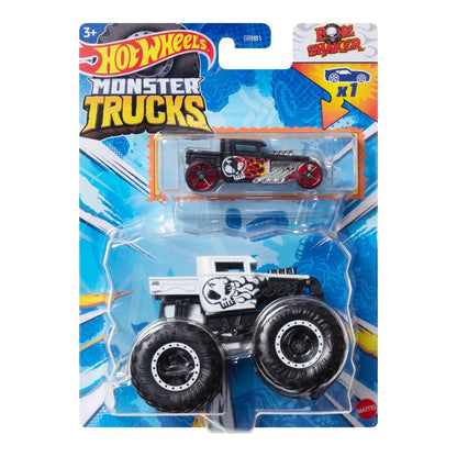 Hot Wheels Monster Trucks 1:24 Scale Bone Shaker Vehicle 