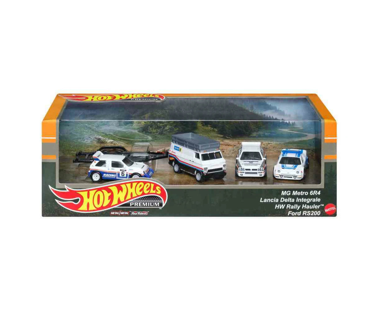 Hot Wheels Premium Rally Legend Display Collector Set