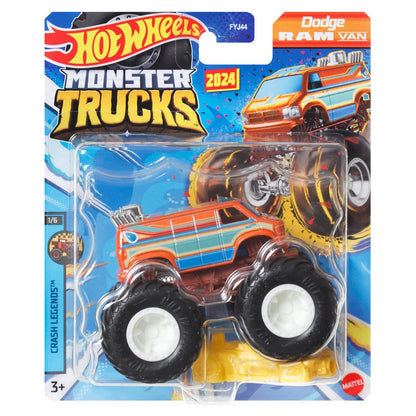 Hot Wheels Monster Trucks 1:64 Scale Vehicle 2024 Mix 5