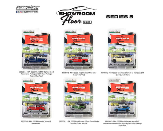 Greenlight 1:64 Showroom Floor Series 5 - Set of 6