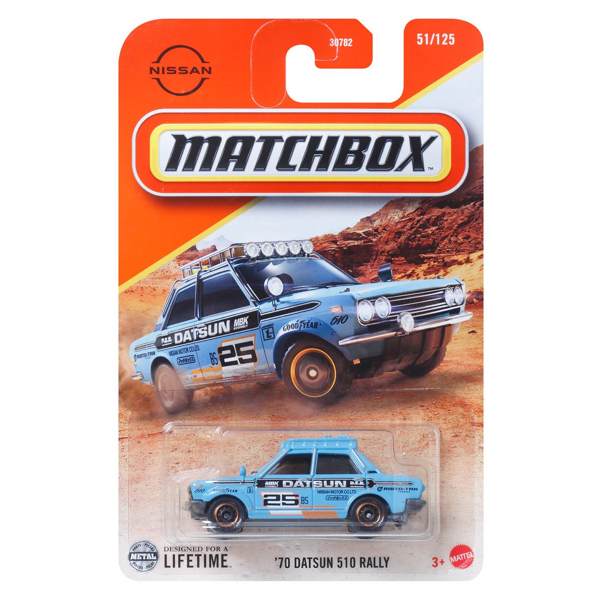 Matchbox Car Collection 2025 Mix 2B Long Card