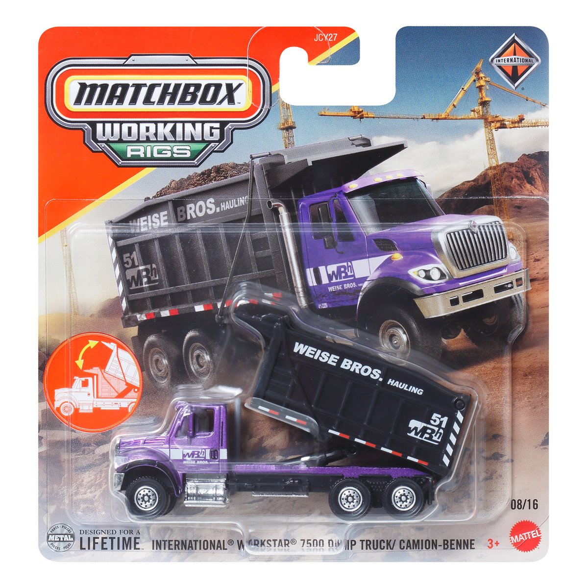 Matchbox Real Working Rigs 2025 Wave 2D