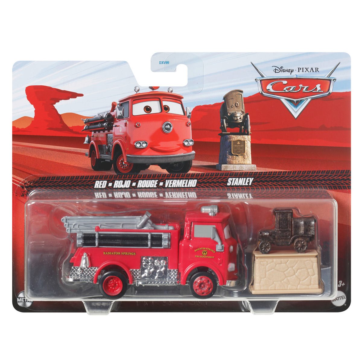 Cars Character Car Vehicle 2-Pack 2024 Mix 2V