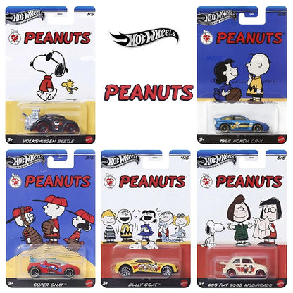 Hot Wheels Themed Entertainment 2025 Mix 1H - Peanuts