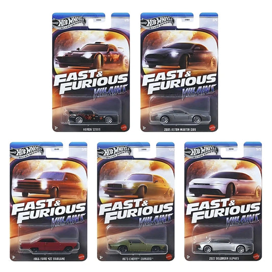 Hot Wheels Fast and Furious 2025 - Villains Mix 2J