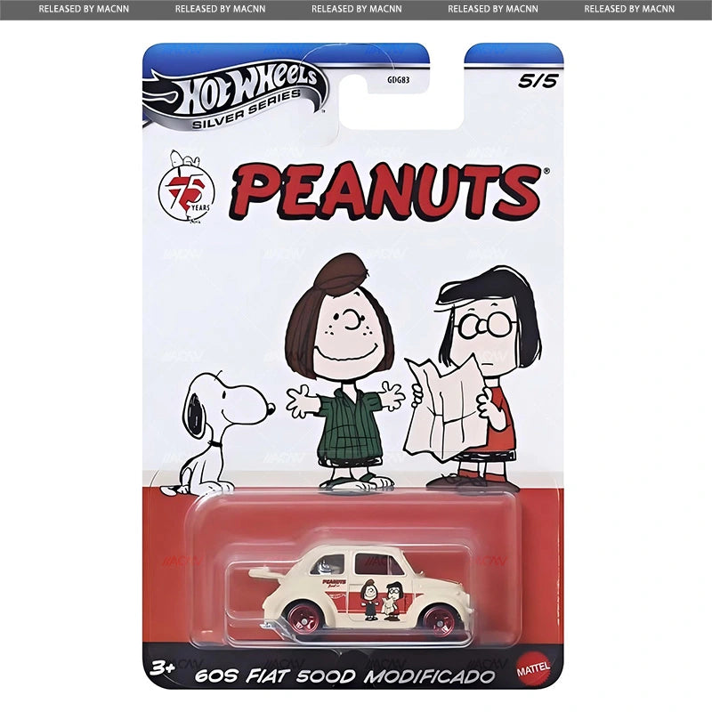 Hot Wheels Themed Entertainment 2025 Mix 1H - Peanuts