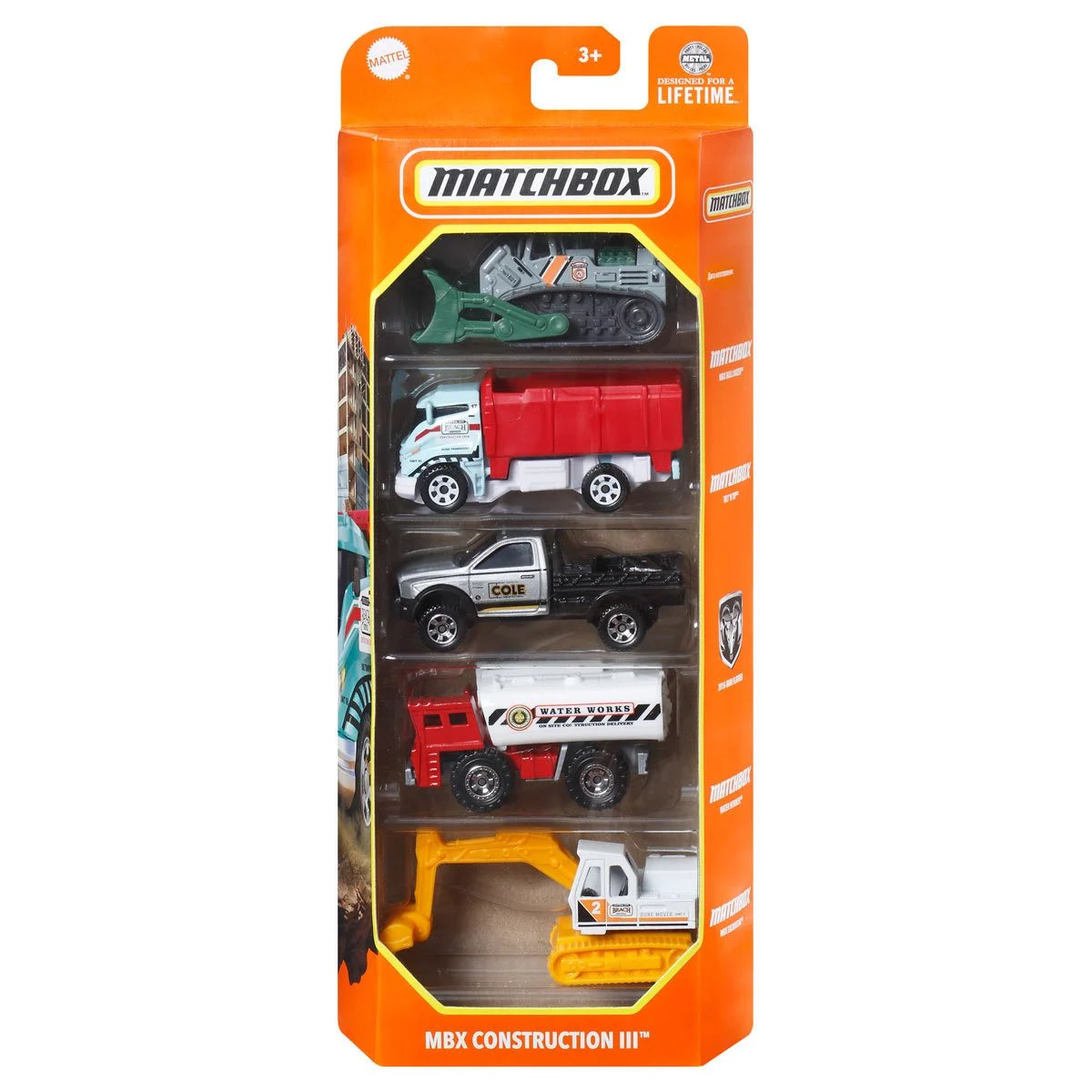 Matchbox Car Collection 5-Pack 2024 Mix 6Z Vehicle