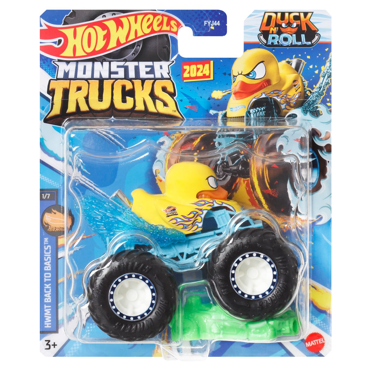 Hot Wheels Monster Trucks 1:64 Scale Vehicle 2024 Mix 5 – Hot