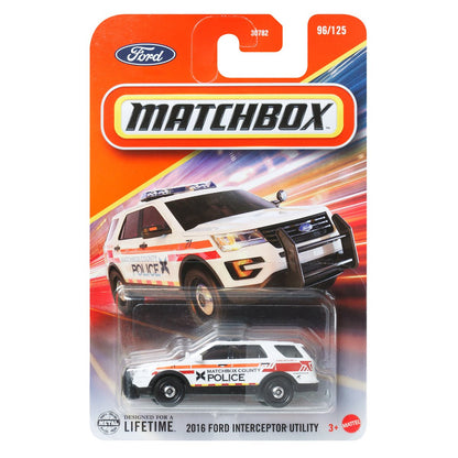 Matchbox Car Collection 2025 Mix 2B Long Card