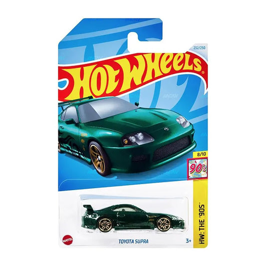 Hot Wheels Basic Mainline Toyota Supra MK4 Green "The 90's"