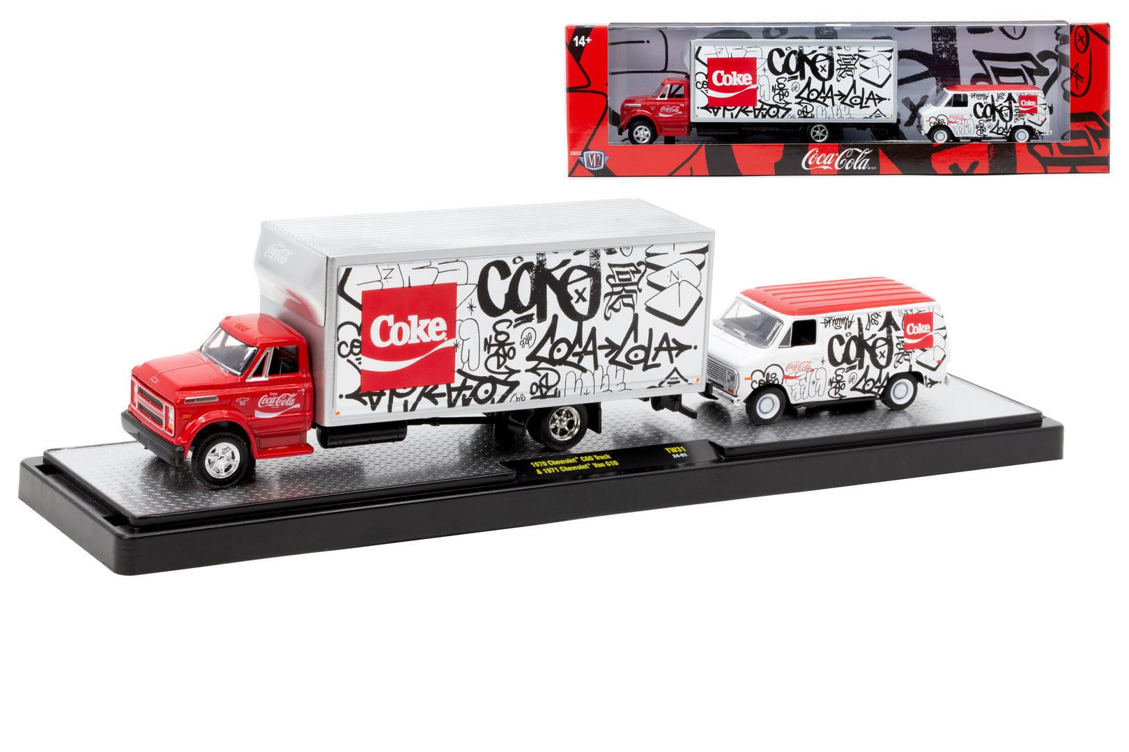 M2 Machines 1 64 Auto Haulers Coca Cola Release TW31