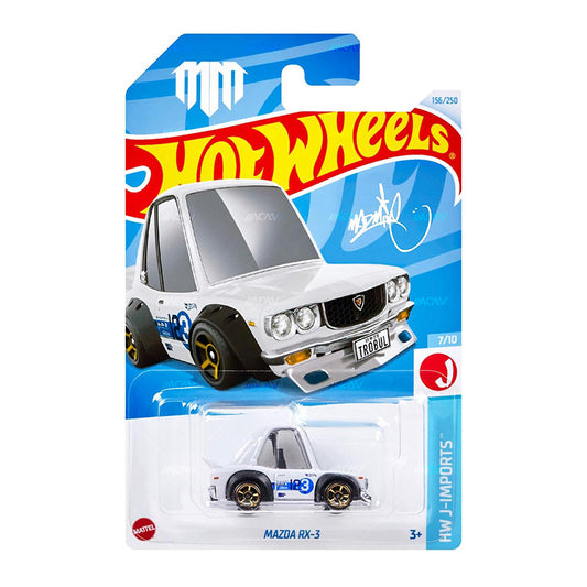 Hot Wheels 2024 Mazda RX-3 Mad Mike Tooned