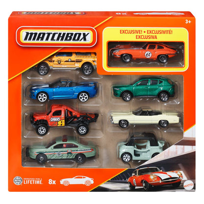 Matchbox 1:64 Scale 2025 Wave 2E Die-Cast Vehicle 8-Pack